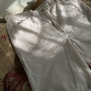 White Stag Seersucker Shorts Size 10